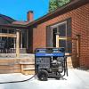 Westinghouse 28000 Peak Watt Home Backup Portable Generator, Remote Electric Start with Auto Choke, Transfer Switch Ready 30A & 50A Outlets, Gas Powered, CO Sensor,Blue(28000 Watts – Gas Only)