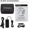 Westinghouse 296Wh 600 Peak Watt Portable Power Station and Solar Generator, Pure Sine Wave AC Outlet, Backup Lithium Battery for Camping, Home, Travel, Indoor/Outdoor Use (Solar Panel Not Included)(296 Watt Hours)