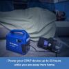 Westinghouse 296Wh 600 Peak Watt Portable Power Station and Solar Generator, Pure Sine Wave AC Outlet, Backup Lithium Battery for Camping, Home, Travel, Indoor/Outdoor Use (Solar Panel Not Included)(296 Watt Hours)