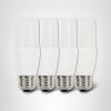 Westinghouse 3319920 60-Watt Equivalent T7 Bright White LED Light Bulb with Medium Base, Frost, 4 Count (Pack of 1)(4 Count (Pack of 1))