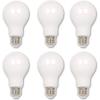 Westinghouse 5316500 6.5 Watt (60 Watt Equivalent) A19 Dimmable Clear Filament LED Light Bulb, Medium Base, Single(6.5w 2700k Soft White)
