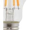 Westinghouse 5316500 6.5 Watt (60 Watt Equivalent) A19 Dimmable Clear Filament LED Light Bulb, Medium Base, Single(8w 2700k Clear)