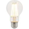 Westinghouse 5316500 6.5 Watt (60 Watt Equivalent) A19 Dimmable Clear Filament LED Light Bulb, Medium Base, Single(8w 2700k Clear)