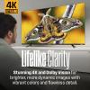 Westinghouse 55-inch Smart TV, 4K UHD Xumo TV w/ HDR10, Voice Remote, Dolby Vision, Dolby Atmos, Edgeless, Flat Screen LED Television w/Bluetooth, Apple AirPlay, Wi-Fi & Mobile Connectivity(65 Inch – UHD)