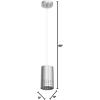 Westinghouse 6101200 Phelps One-Light Indoor Mini Pendant, Brushed Nickel