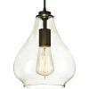 Westinghouse 6102600 Adjustable Mini Pendant, One-Light, Black(Black)