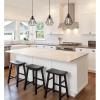 Westinghouse 6105300 Nathaniel One-Light Indoor Mini Pendant, Matte Black Finish with Angled Bell Cage Shade, Oil-Rubbed Bronze(Oil-Rubbed Bronze)