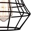 Westinghouse 6105300 Nathaniel One-Light Indoor Mini Pendant, Matte Black Finish with Angled Bell Cage Shade, Oil-Rubbed Bronze(Oil-Rubbed Bronze)