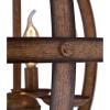 Westinghouse 6110400 Stella Mira Three-Light Pendant, Antique Ash(Barnwood)
