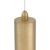Westinghouse 6111100 Rayman Contemporary One-Light Dimmable LED Indoor Mini Pendant Light Brushed Brass Finish