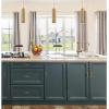 Westinghouse 6111100 Rayman Contemporary One-Light Dimmable LED Indoor Mini Pendant Light Brushed Brass Finish