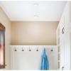 Westinghouse 6111700 6 Inch 7 Watt Energy Star LED Indoor Flush Mount Ceiling Light Fixture with Motion Sensor,3000K, White Finish, White Frosted Shade(No Size)