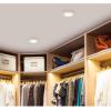 Westinghouse 6111700 6 Inch 7 Watt Energy Star LED Indoor Flush Mount Ceiling Light Fixture with Motion Sensor,3000K, White Finish, White Frosted Shade(No Size)
