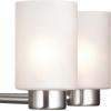 Westinghouse 6115300 Sylvestre Transitional Five-Light Indoor Chandelier, Matte Black Finish, Clear Glass(Brushed Nickel)