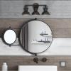 Westinghouse 6116100 Boswell Vintage-Style One-Light Indoor Wall Light Fixture, Oil Rubbed Bronze Finish with Highlights, Frosted Prismatic Acrylic Lens(3-Light)