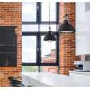 Westinghouse 6116300 Bartley Vintage-Style One-Light Indoor Pendant Light, Matte Black Finish with Dark Pewter Accents, Cage Shade