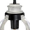 Westinghouse 6117800 Cindy Vintage-Style One-Light Indoor Mini Pendant Light, Brushed Nickel Finish, Clear Glass(Matte Black)