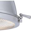 Westinghouse 6119400 Danzig Vintage-Style One-Light Indoor Pendant Light, Brushed Nickel Finish, Clear Prismatic Lens