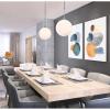 Westinghouse 6119500 Moretti Contemporary One-Light LED Indoor Pendant Light, Brushed Nickel Finish, Frosted Opal Glass