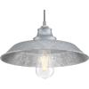 Westinghouse 6129300 Iron Hill Vintage-Style One Light Indoor Pulley Pendant, Matte Black Finish(Galvanized Steel)