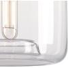 Westinghouse 6130000 Judd Transitional One Light Indoor Mini Pendant, Brushed Nickel Finish, Clear Glass