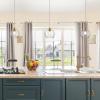 Westinghouse 6130500 Tatze Contemporary One Light Indoor Mini Pendant, Brushed Nickel Finish, Clear Glass(Brushed Brass)