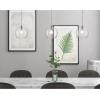 Westinghouse 6130500 Tatze Contemporary One Light Indoor Mini Pendant, Brushed Nickel Finish, Clear Glass(Brushed Nickel)
