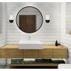 Westinghouse 6227800 Sylvestre One-Light Indoor Wall Fixture, Brushed Nickel Finish with Frosted Seeded Glass(1-Light)