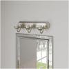 Westinghouse 6300800 Three, Brushed Nickel Finish 3 Light Wall Fixture
