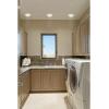 Westinghouse 6321900 Small LED Indoor/Outdoor Dimmable Surface Mount Wet Location, Brushed Nickel Finish with Frosted Lens, No Size(Brushed Nickel)