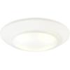 Westinghouse 6322900 Large LED Indoor/Outdoor Dimmable Surface Mount Wet Location, White Finish with Frosted Lens