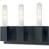Westinghouse 6350300 Skybridge Eight-Light Dimmable LED Indoor Chandelier, Iron(3-Light Wall Fixture)