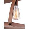 Westinghouse 6351600 Chandelier, Barnwood & Copper