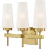 Westinghouse 6352700 Chaddsford Six-Light Indoor, Champagne Brass Finish with Frosted Glass Chandelier(Champagne Brass)