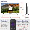 Westinghouse 65” Mini-LED 4K UHD Roku TV, Dolby Vision HDR, QLED Quantum Color, Local Dimming, MEMC Motion, Apple HomeKit & AirPlay 2(65 Inch)