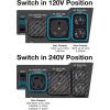 Westinghouse 6600 Peak Watt Home Backup Portable Generator, Transfer Switch Ready 30A Outlet, RV Ready 30A Outlet, Gas Powered, CO Sensor(6600 Watts – Gas Only – Remote Start)