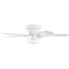 Westinghouse 7217200 Contempra 48-Inch Indoor/Outdoor Ceiling Fan, White Finish(Matte White)