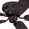 Westinghouse 7217200 Contempra 48-Inch Indoor/Outdoor Ceiling Fan, White Finish(Oil Rubbed Bronze Finish)