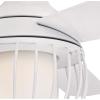 Westinghouse 7220700 Graham 52-Inch White Indoor, Dimmable LED Light Kit with Opal Frosted Glass, Remote Control Included Ceiling Fan