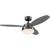 Westinghouse 7221600 Alloy Ceiling Fan, 42 Inch(Gun Metal)