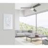 Westinghouse 7788500 Four Speed Ceiling Fan and LED Light Wall Control White