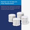 Westinghouse Ceramic Ball Filter Set for Westinghouse Humidifiers WSHUJ2158B & WSHUJ2158A (4 Pack) – Features Honeycomb Filtration System to Maintain Clean and Breathable Air