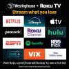 Westinghouse Edgeless Roku TV – 32 Inch Smart Television, LED HD w/Wi-Fi & Mobile App Connectivity, Flat Screen Compatible w/Apple AirPlay, Alexa, & Google Assistant(43 Inch QLED TV)
