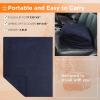 Westinghouse Heated Car Blanket, 12-Volt Electric Blanket for Car, Truck, SUV, RV, Portable Heated Throw for Camping, Red Buffalo Plaid, 59″ x 43”(Navy)