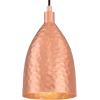 Westinghouse Lighting 6105400 One-Light Indoor Mini Pendant, Hammered Copper Finish(Bronze)