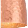 Westinghouse Lighting 6105400 One-Light Indoor Mini Pendant, Hammered Copper Finish(Bronze)