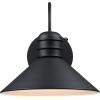 Westinghouse Lighting 6204400 Watts Creek Wall Lantern, Textured Black Finish on Steel(Textured Black with Dusk to Dawn Sensor)