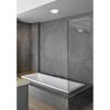 Westinghouse Lighting 6322600 Large LED Indoor/Outdoor Dimmable Surface Mount Wet Location, Chrome Finish with Frosted Lens,(Chrome)