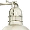 Westinghouse Lighting 6333900 Boswell Three-Light Indoor Chandelier, Brushed Nickel Finish with Prismatic Lens(Brushed Nickel)