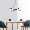 Westinghouse Lighting 6576600 Felix Six-Light LED Indoor Chandelier, Distressed Aluminum Finish with Brushed Nickel Accents
